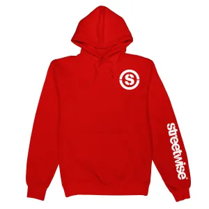 "S" Logo Hoodie (Red)