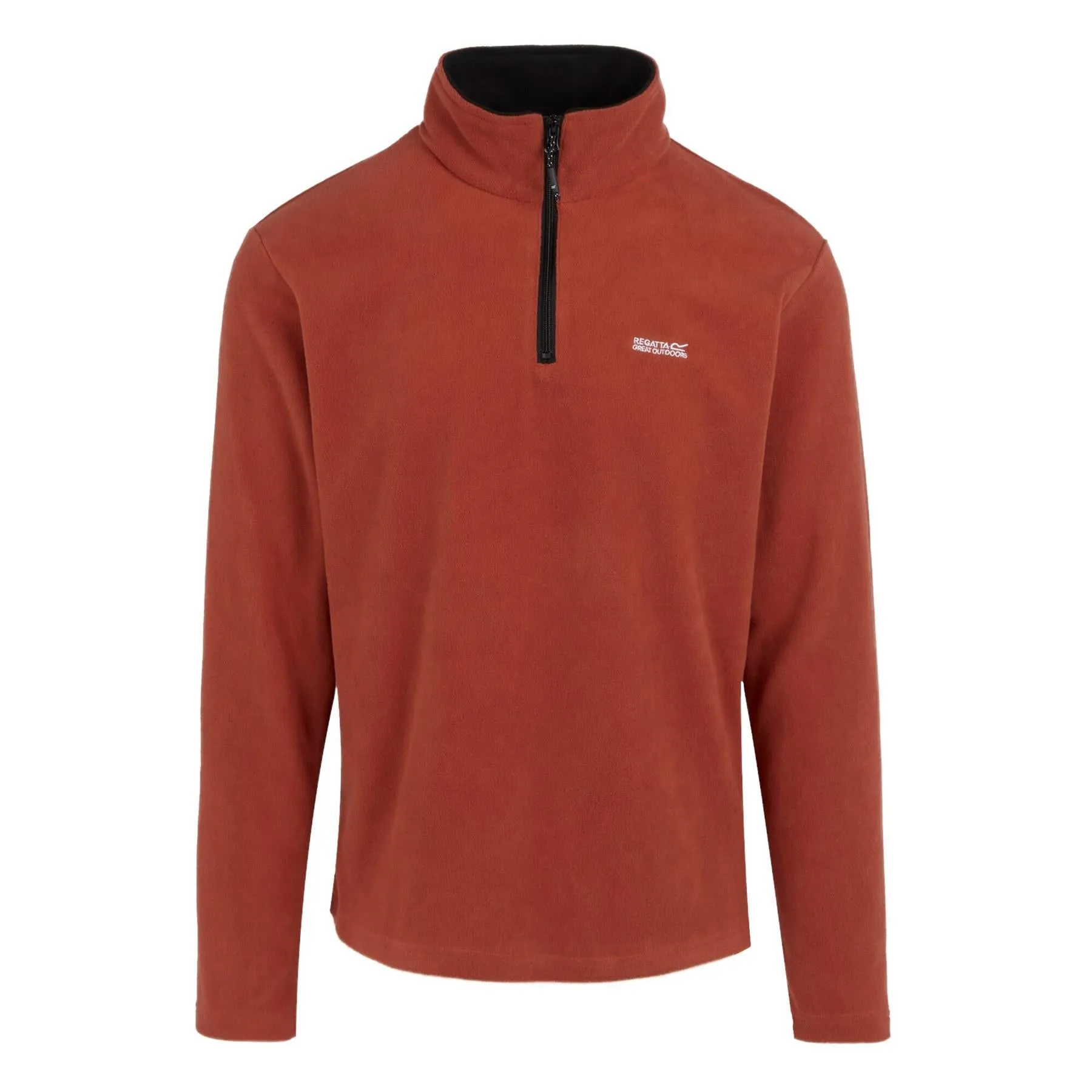 Regatta Mens Thompson Half Zip Light Micro Fleece | Dark Colours