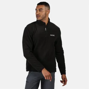 Regatta Mens Thompson Half Zip Light Micro Fleece | Dark Colours