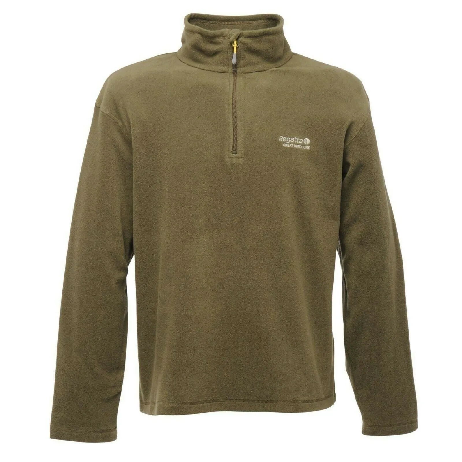 Regatta Mens Thompson Half Zip Light Micro Fleece | Dark Colours