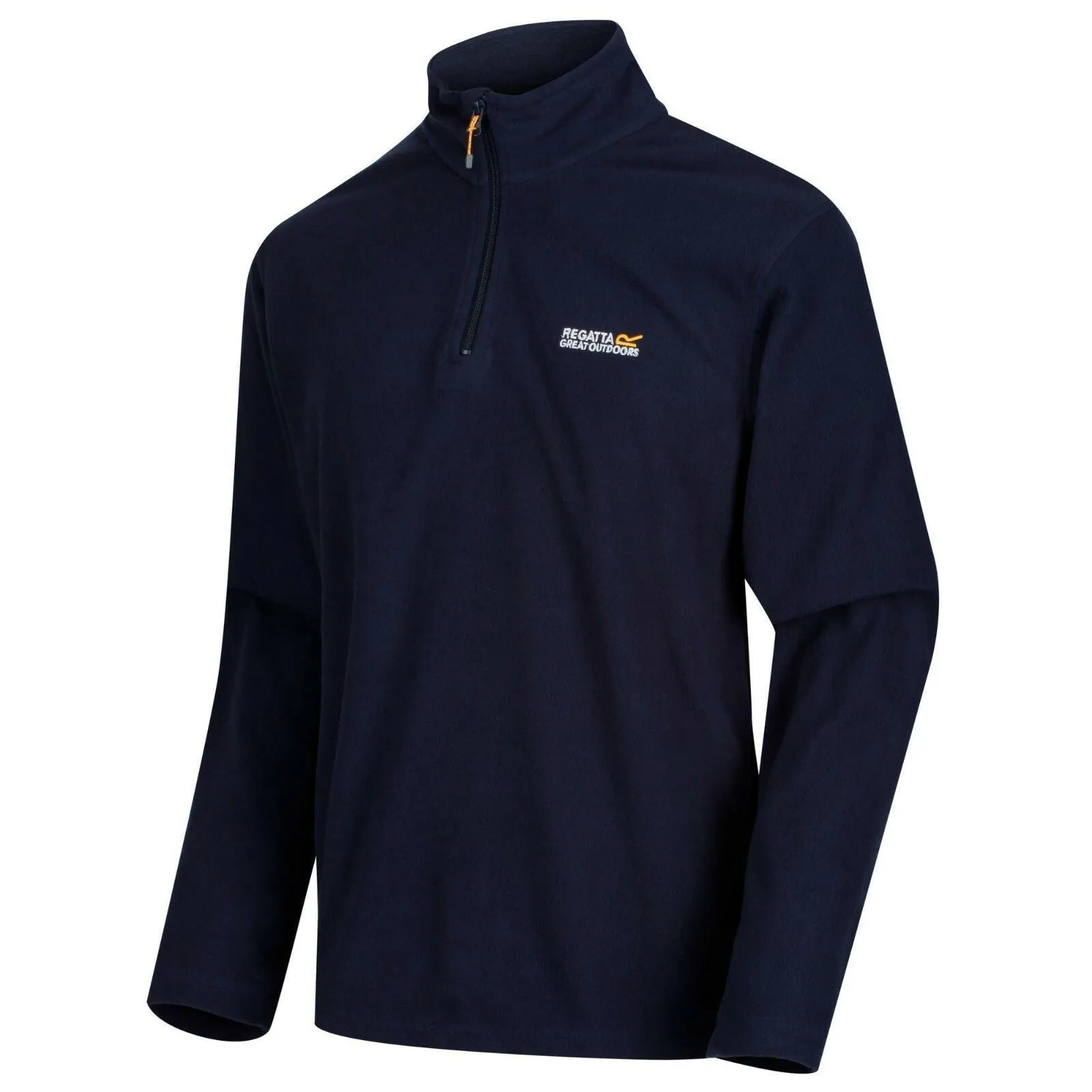 Regatta Mens Thompson Half Zip Light Micro Fleece | Dark Colours