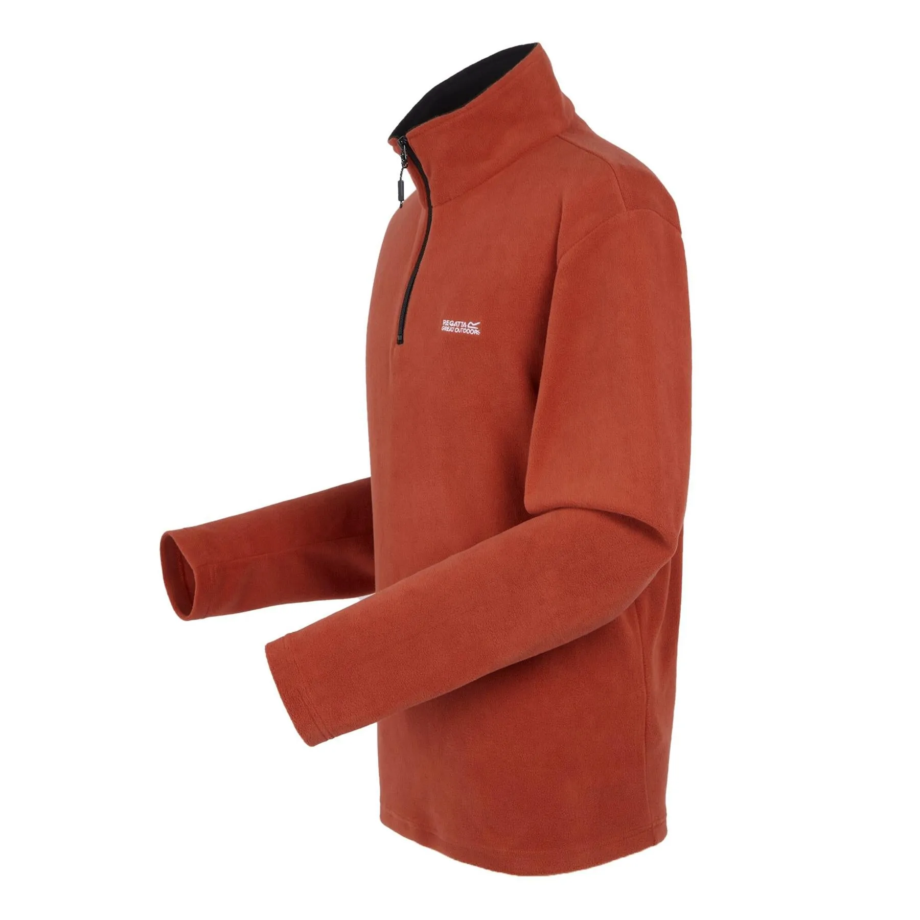 Regatta Mens Thompson Half Zip Light Micro Fleece | Dark Colours