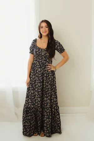 Romantic Babydoll Maxi Dress