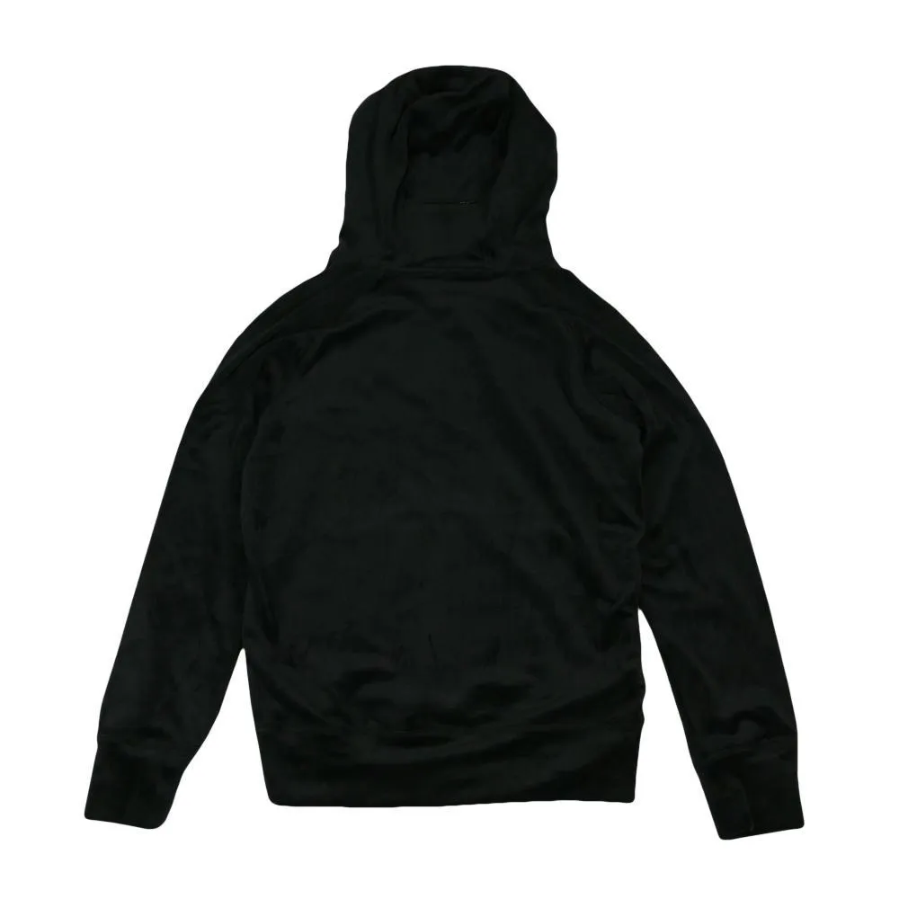 Royal Roots Velour Womens Black Pullover Hoodie