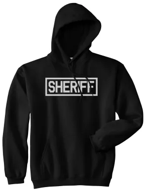 Sheriff County Police Mens Pullover Hoodie