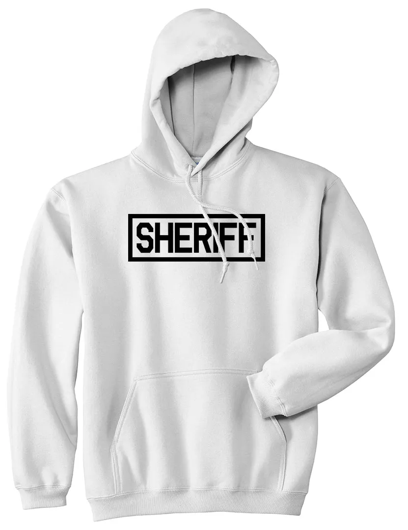 Sheriff County Police Mens Pullover Hoodie