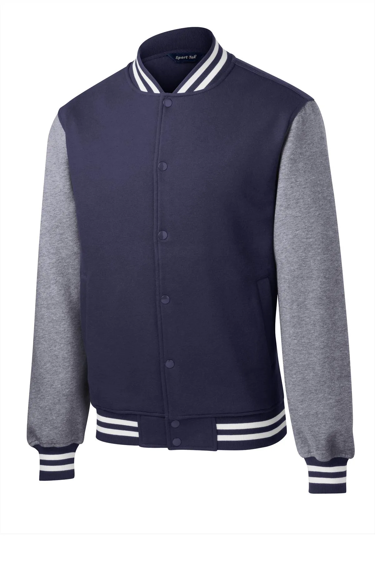 Sport-Tek Fleece Letterman Jacket. ST270