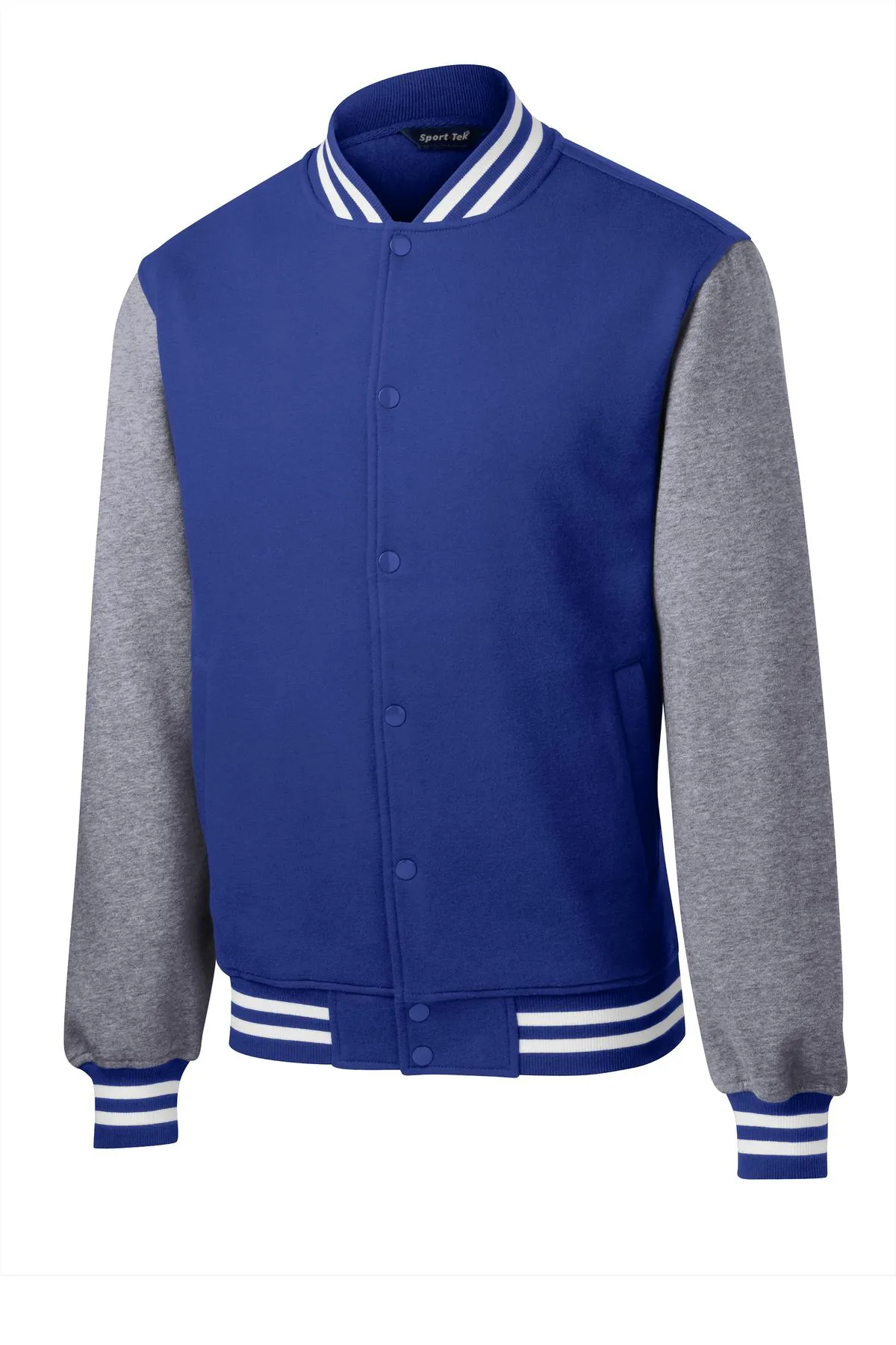 Sport-Tek Fleece Letterman Jacket. ST270