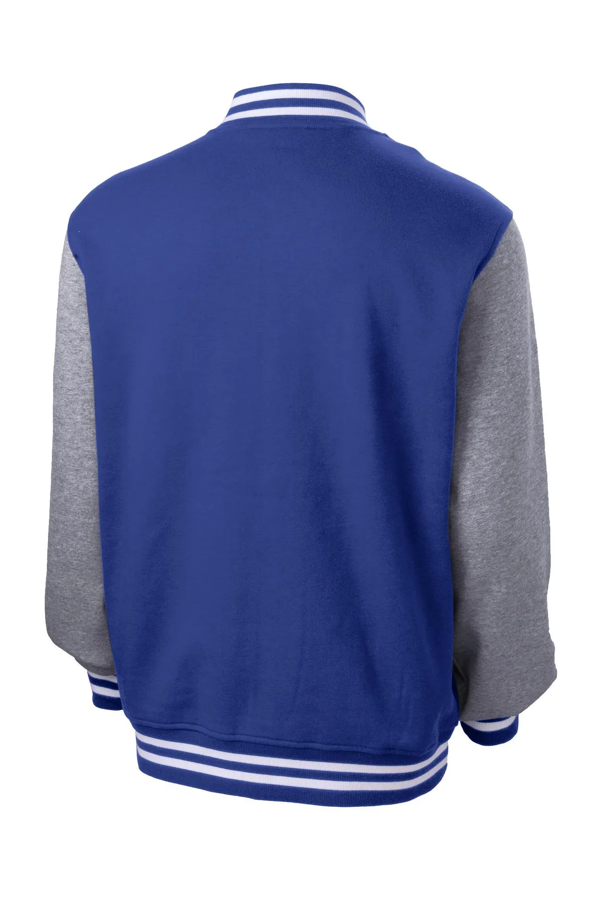 Sport-Tek Fleece Letterman Jacket. ST270