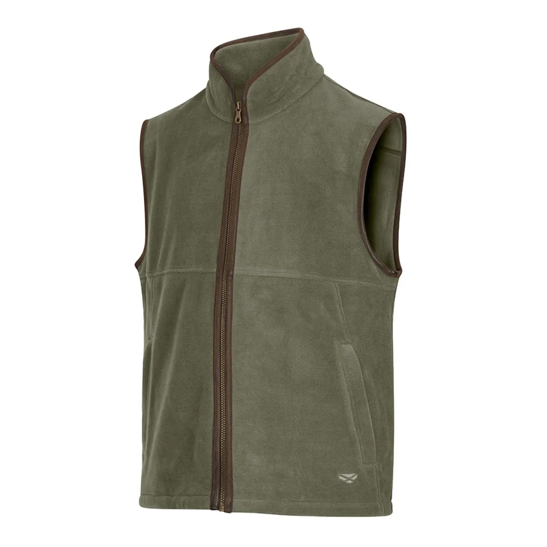 Stenton Technical Fleece Gilet - Lovat by Hoggs of Fife