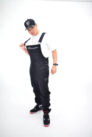 SUPER FLEECE 3.0 OVERALLS - BLACK