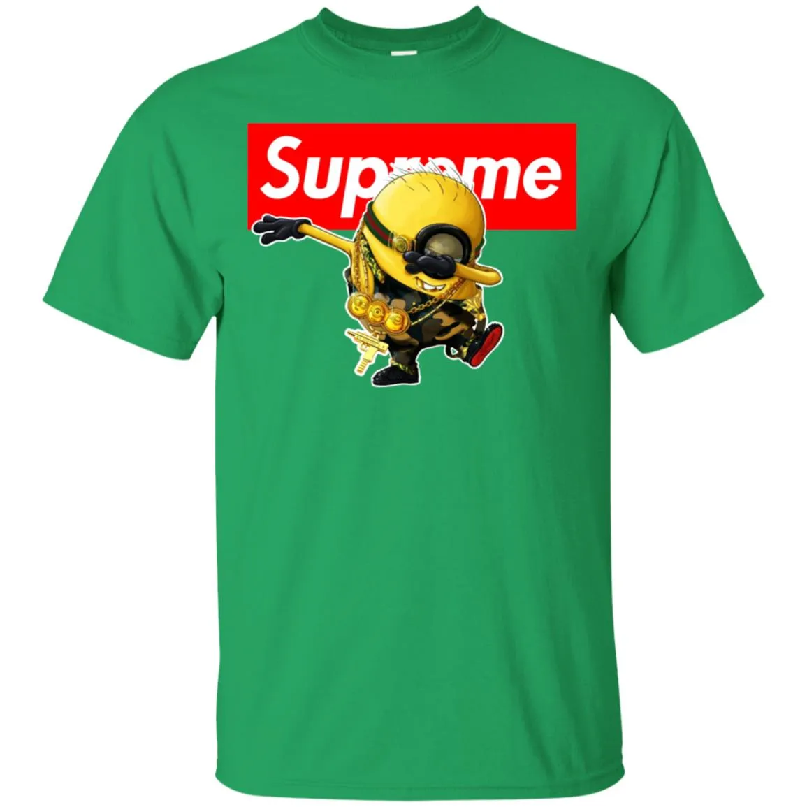 Supreme Minion T-shirt Trending Men Cotton T-Shirt