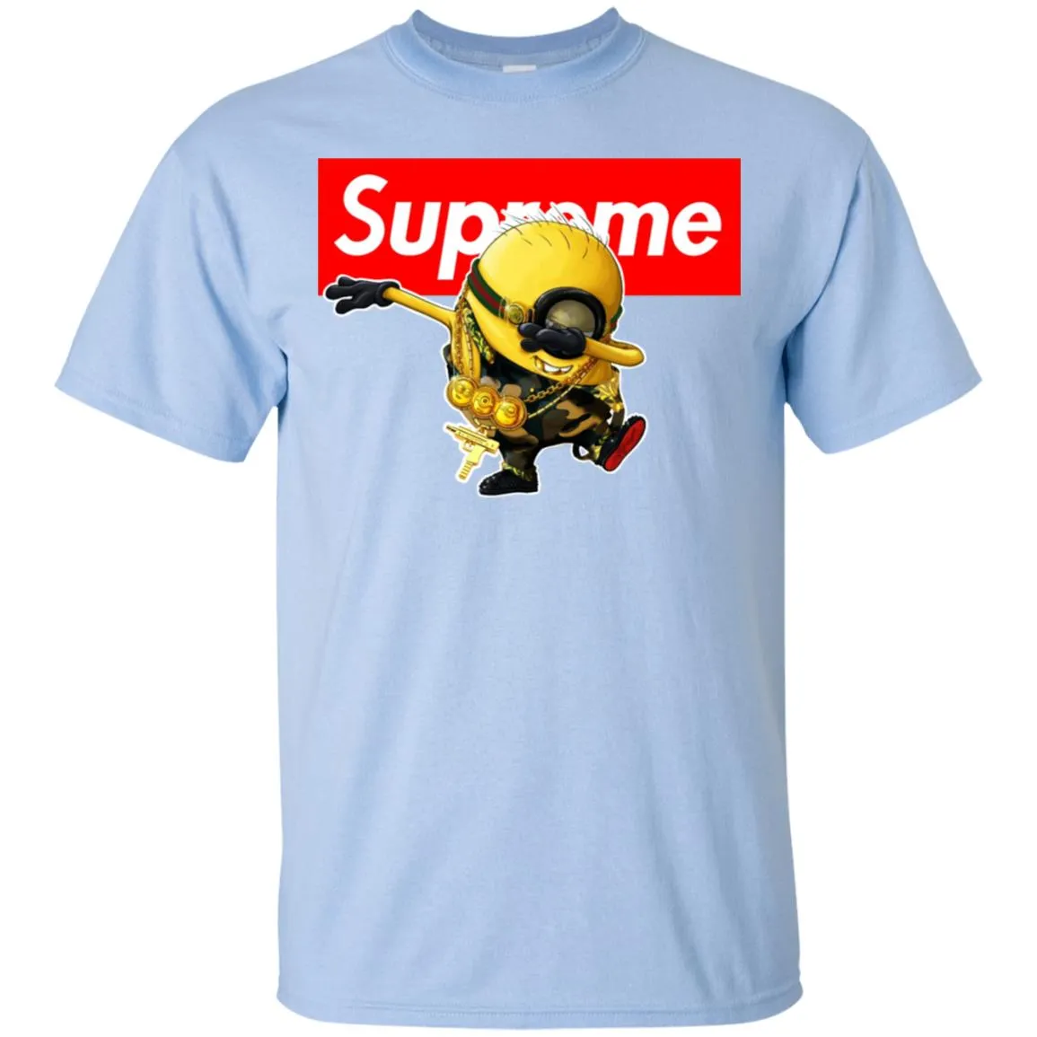 Supreme Minion T-shirt Trending Men Cotton T-Shirt