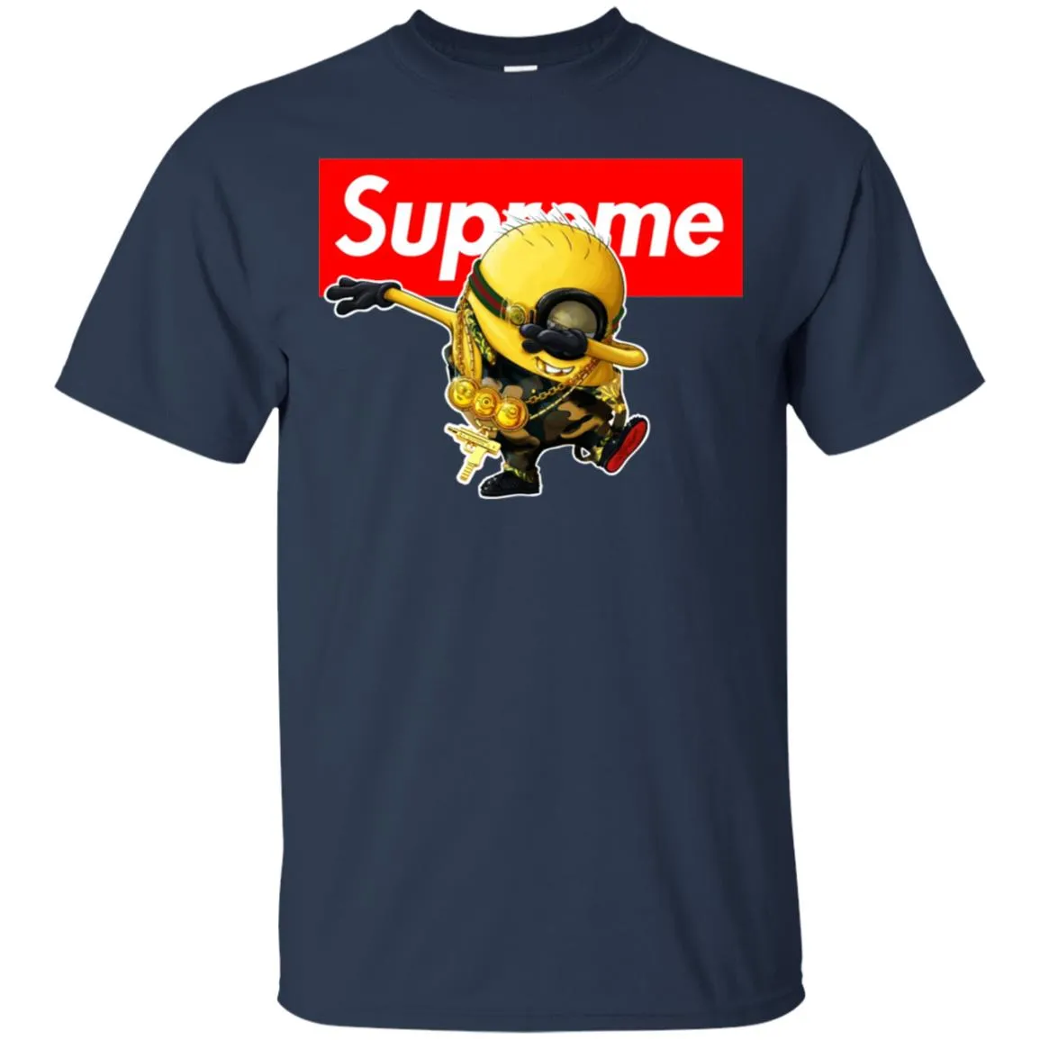 Supreme Minion T-shirt Trending Men Cotton T-Shirt