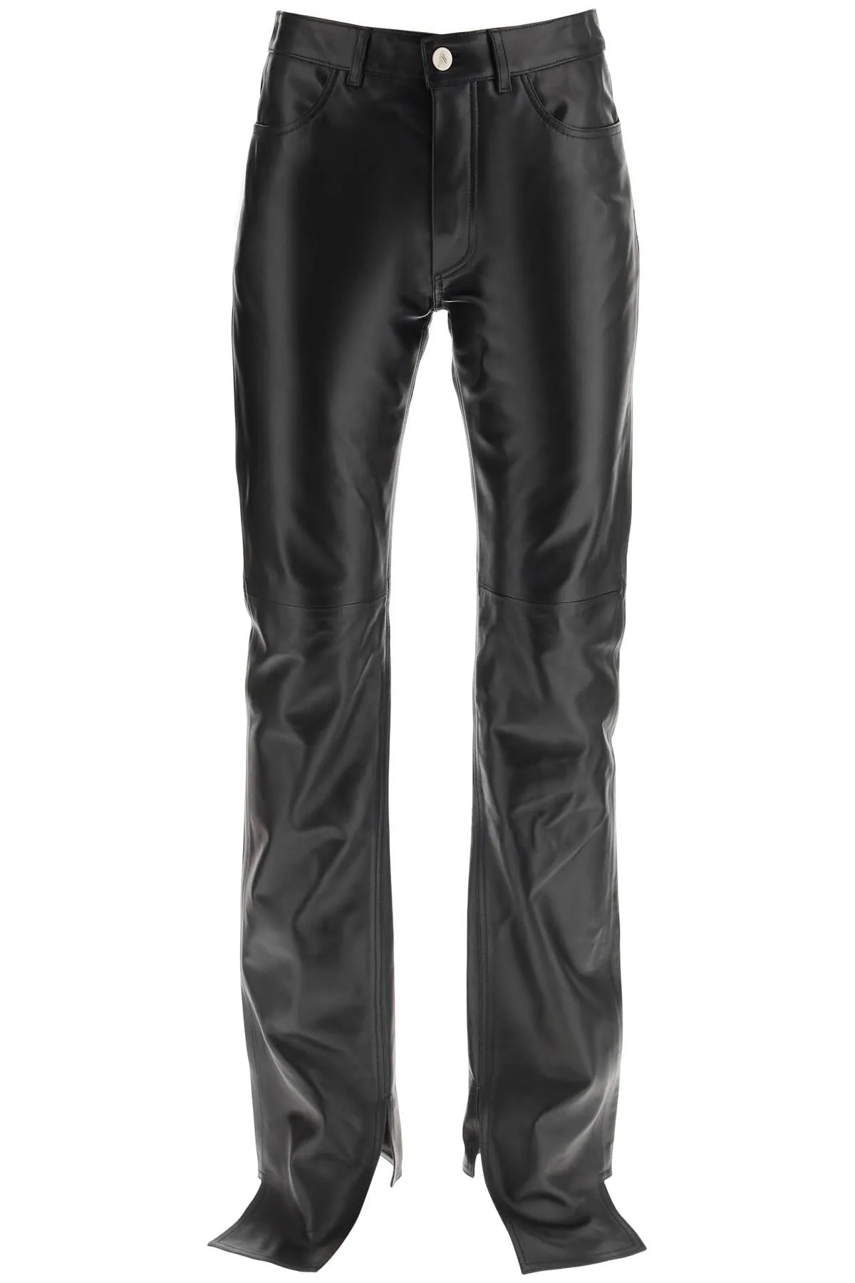 The attico leather pants