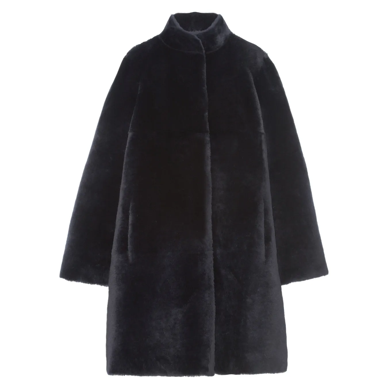 The Jenna Shearling Coat in Multiple Colors