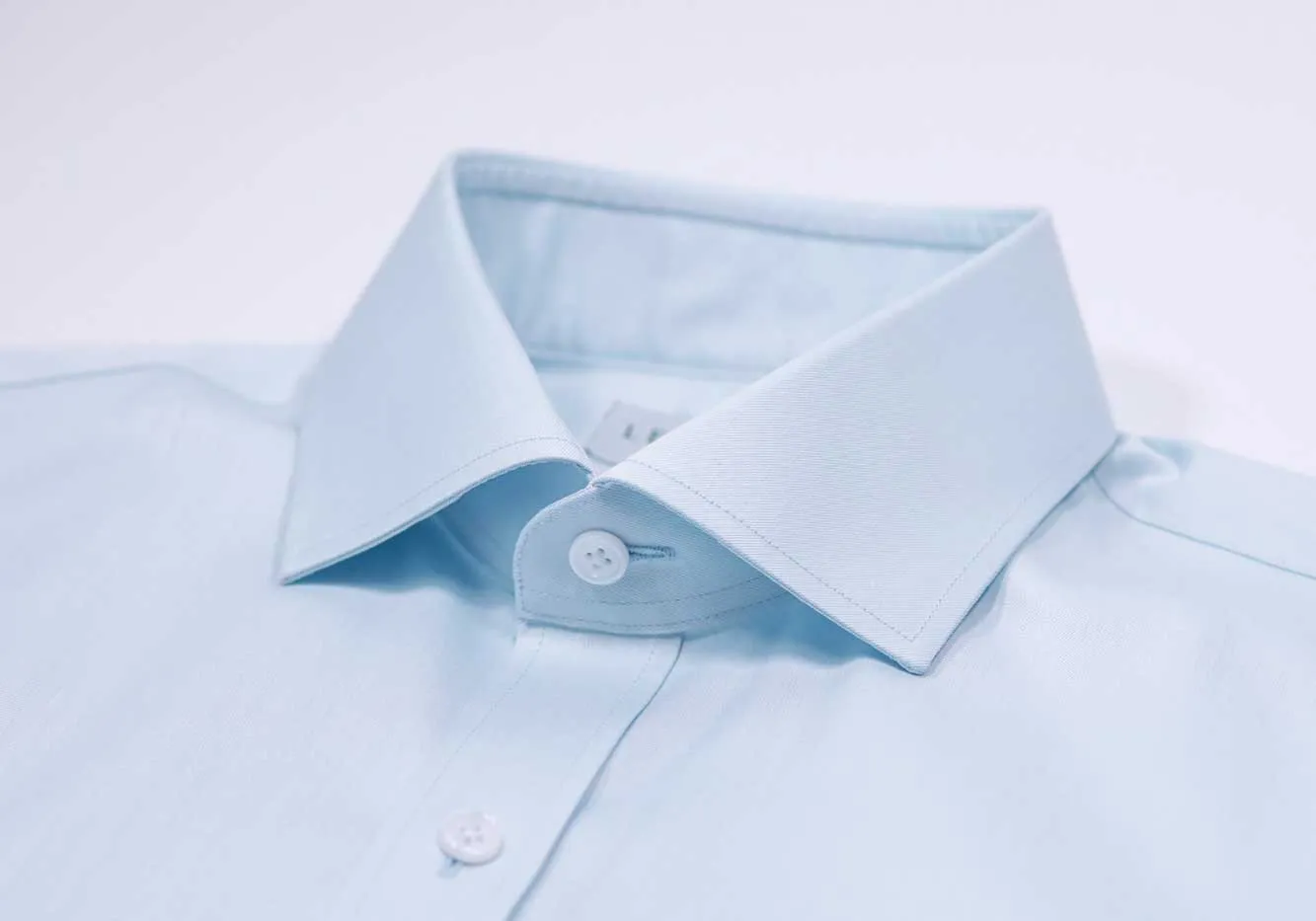 The Light Blue Adler Fine Twill Custom Shirt