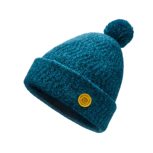 The Pom Beanie - Regen Thrive Teal Marl