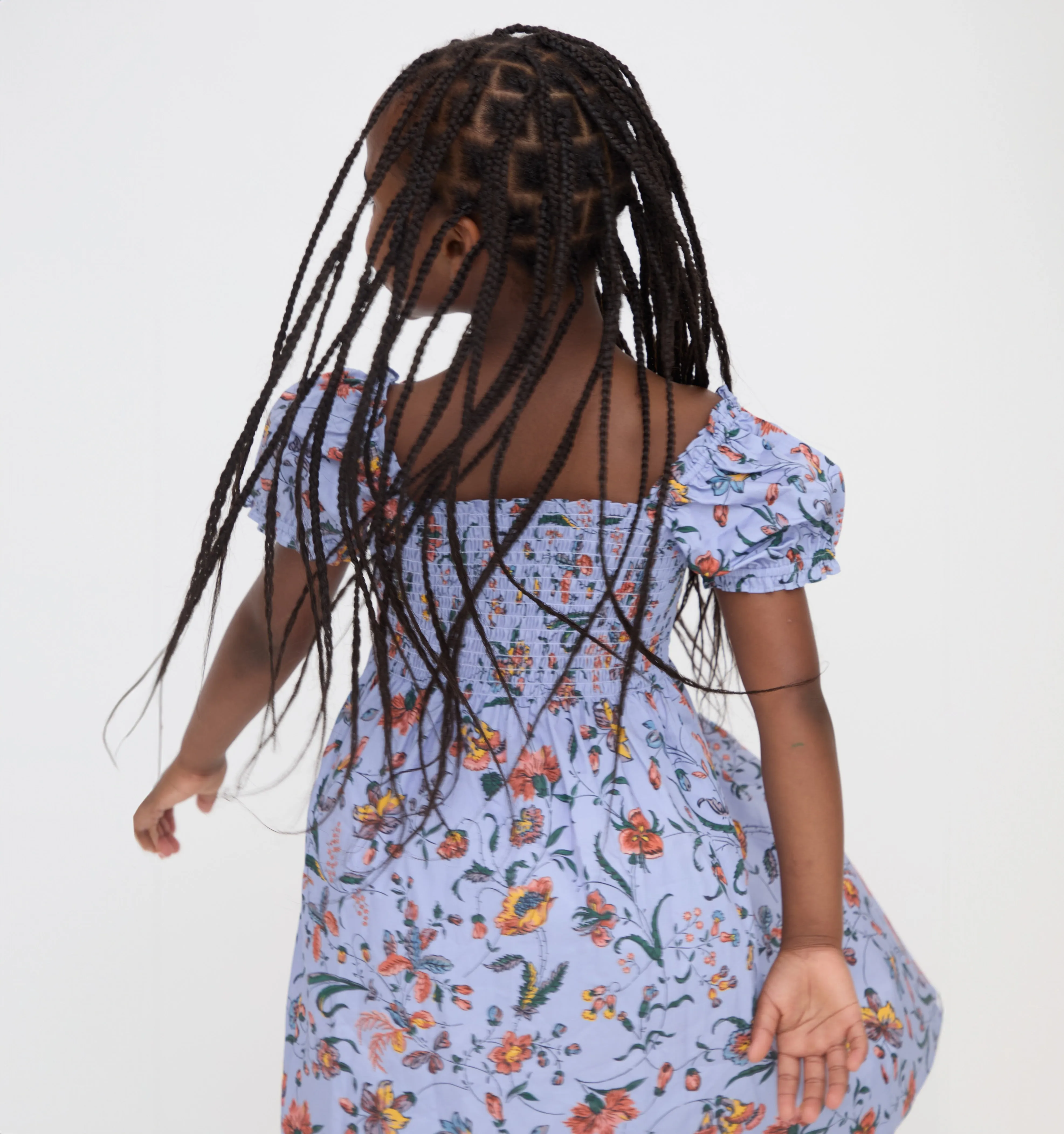 The Tiny Athena Nap Dress - Thistle Fleur Chintz