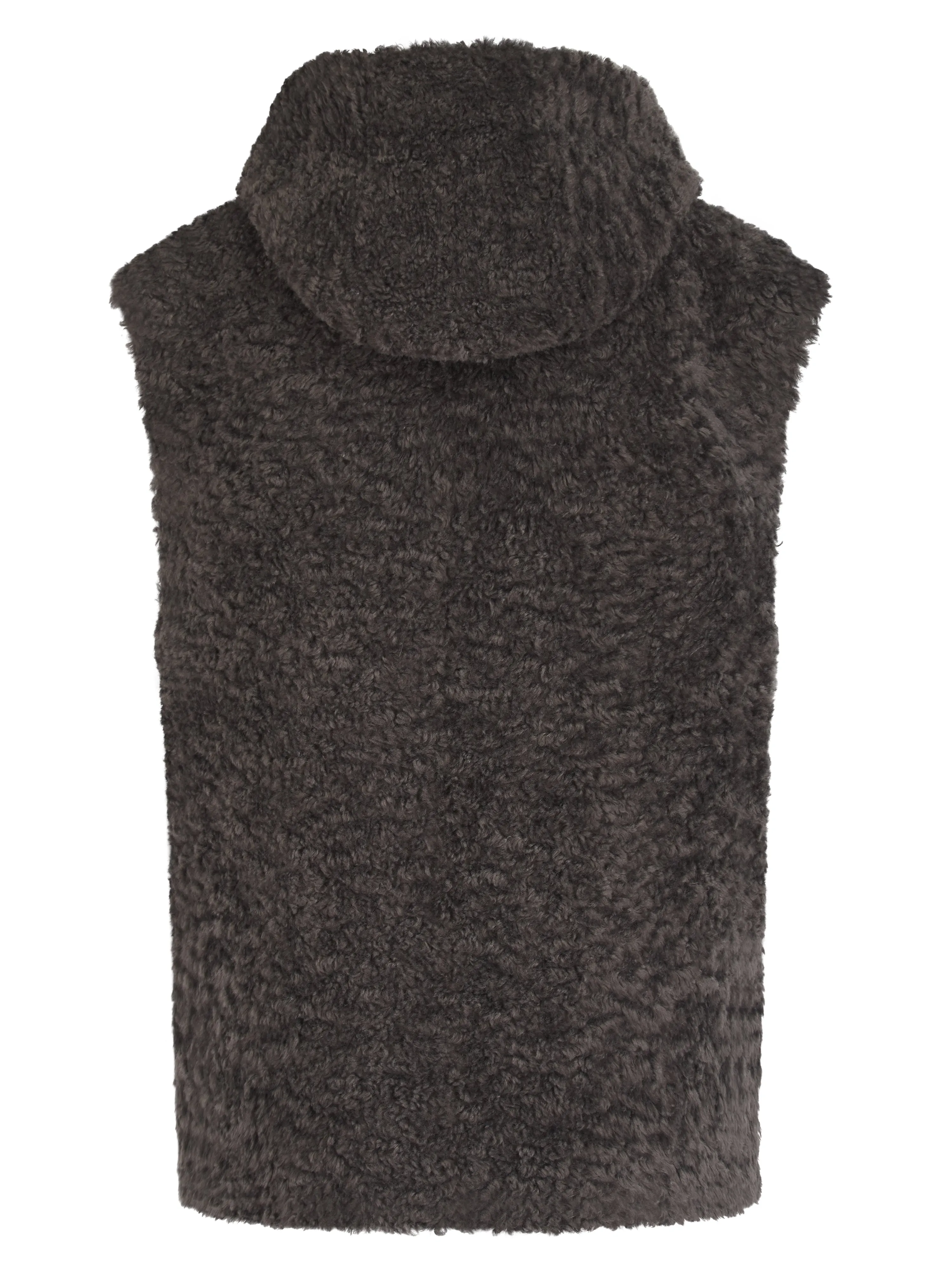 TRINITY GILET IN CHARCOAL