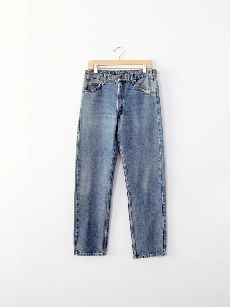 vintage Levi's 505 denim jeans, 34 x 30