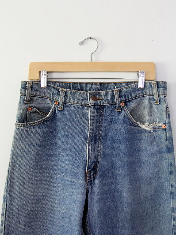 vintage Levi's 505 denim jeans, 34 x 30