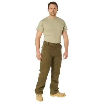 Vintage Style Camo Paratrooper Fatigue Pants