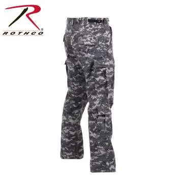 Vintage Style Camo Paratrooper Fatigue Pants