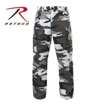 Vintage Style Camo Paratrooper Fatigue Pants