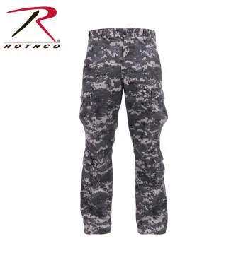 Vintage Style Camo Paratrooper Fatigue Pants