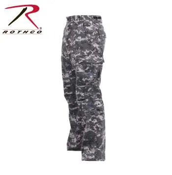 Vintage Style Camo Paratrooper Fatigue Pants