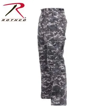 Vintage Style Camo Paratrooper Fatigue Pants