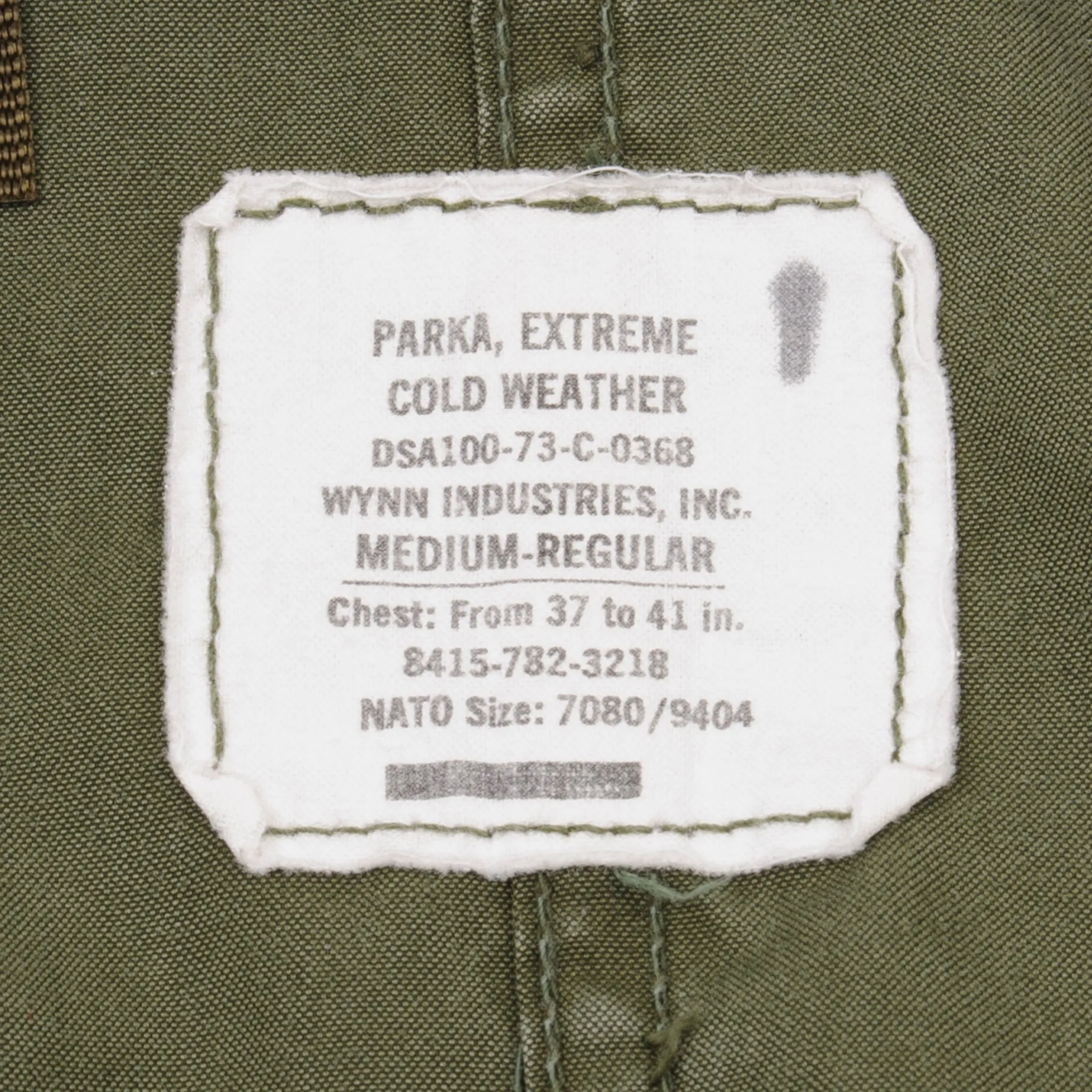 VINTAGE US ARMY FISHTAIL PARKA M65 W LINER 1973 VIETNAM WAR SIZE MEDIUM