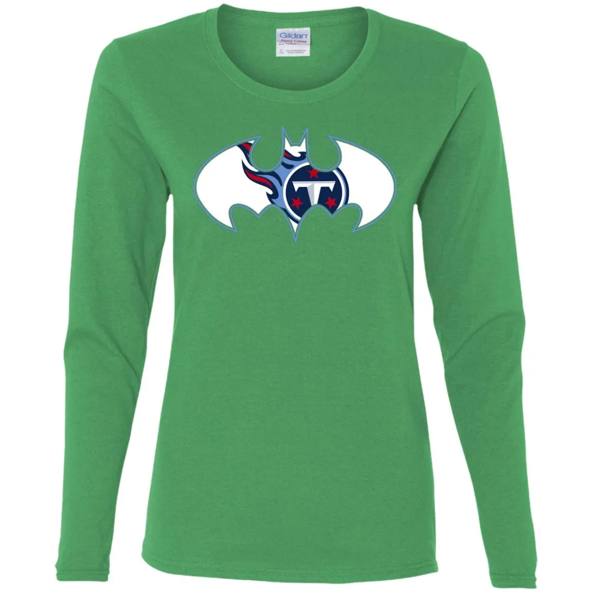 We Are The Tennessee Titans Batman Nfl Mashup Women Long Sleeve Shirt