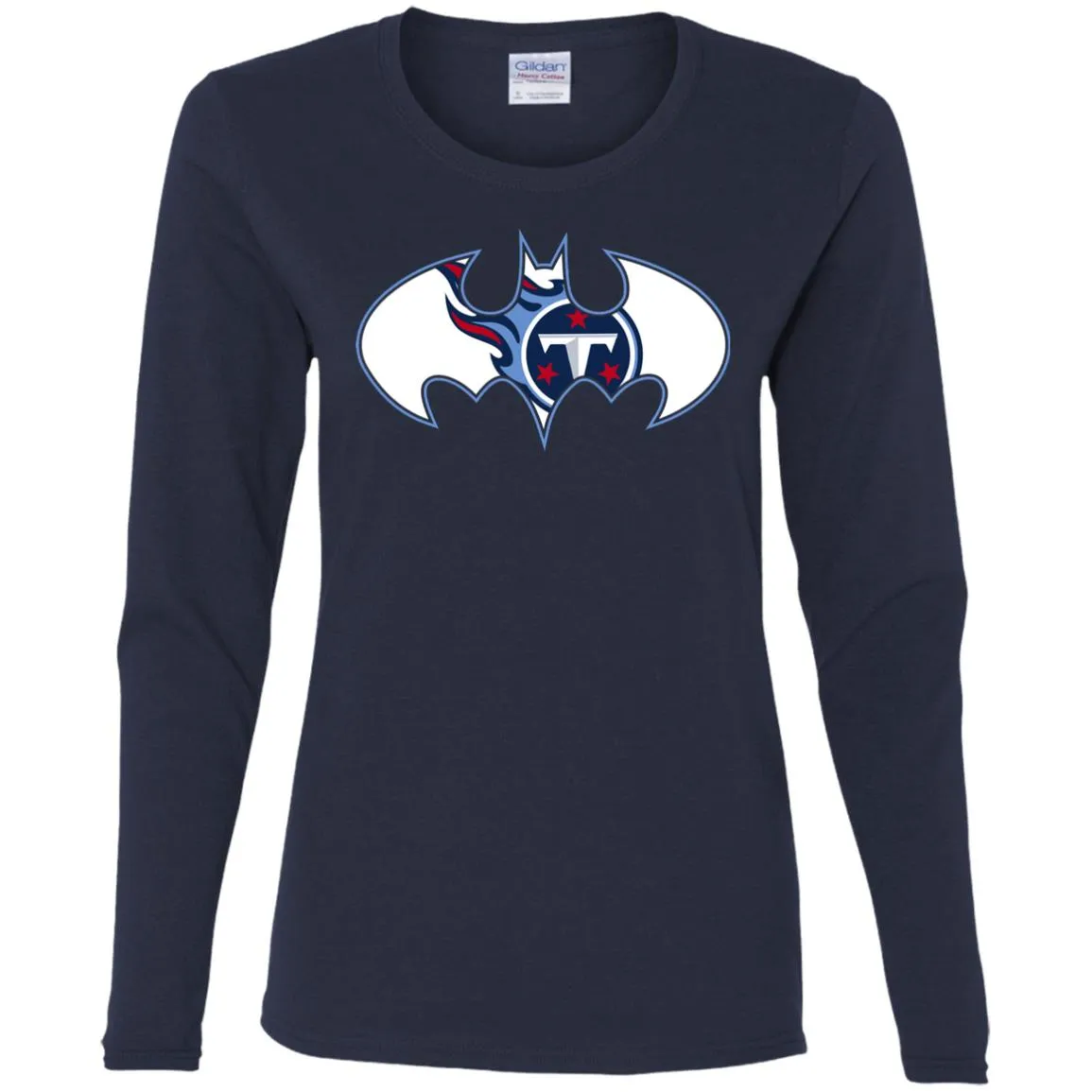 We Are The Tennessee Titans Batman Nfl Mashup Women Long Sleeve Shirt