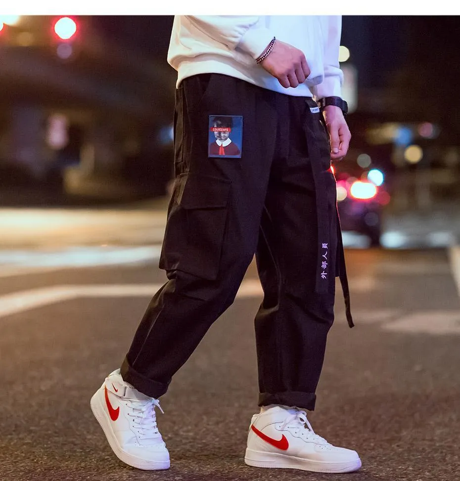 WLS Loose Hip-Hop Straight-Leg Casual Pants