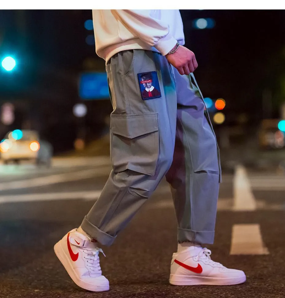 WLS Loose Hip-Hop Straight-Leg Casual Pants