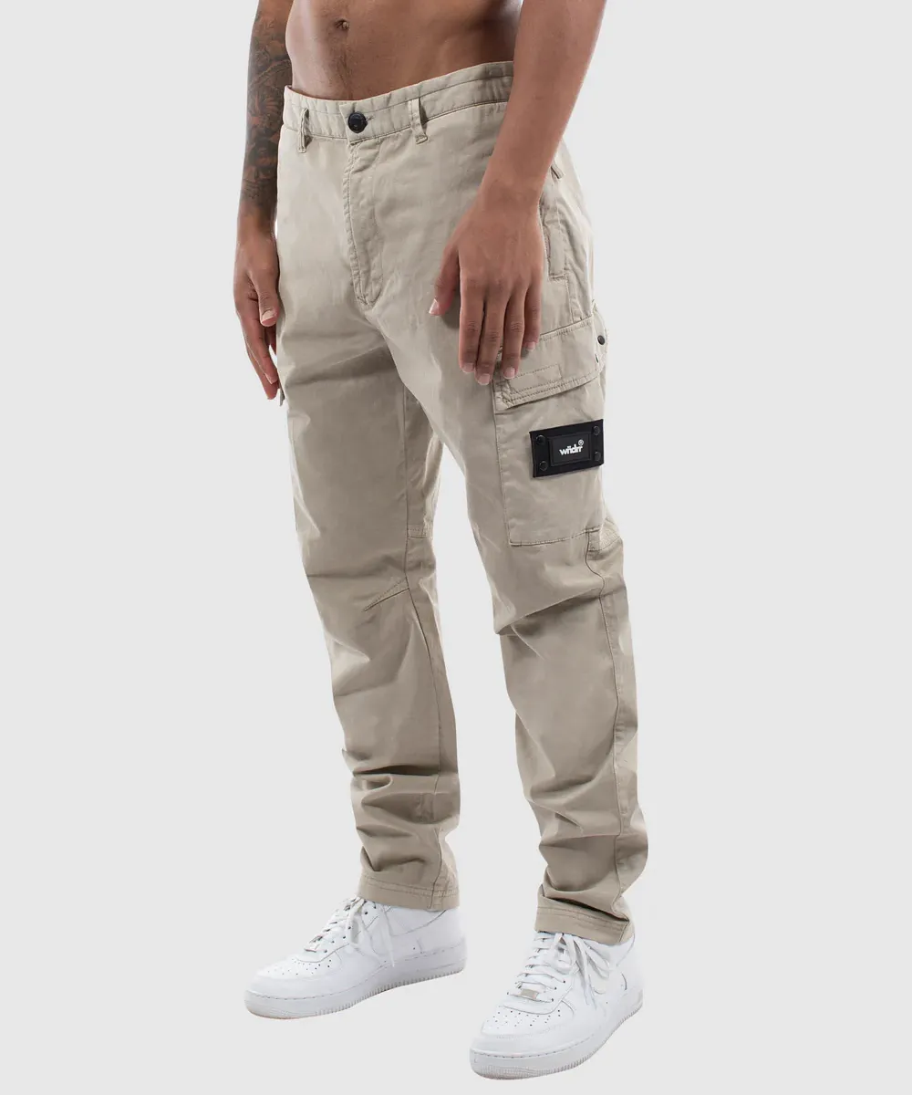 WNDRR Fairfax Cargo Pants (Stone)