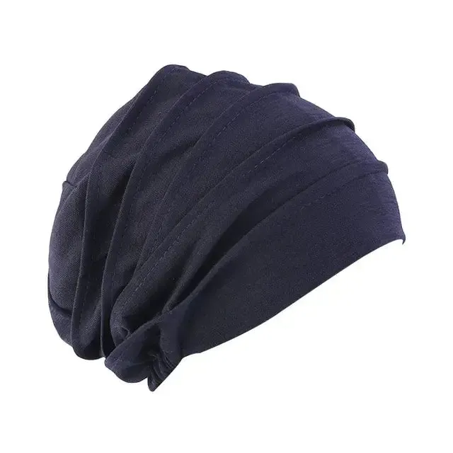 Women Cotton Slouch Beanie Chemo Cap