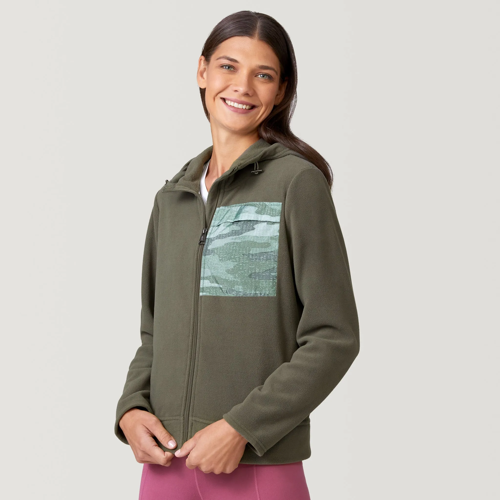 Women's Micro Fleece Zip Up Jacket