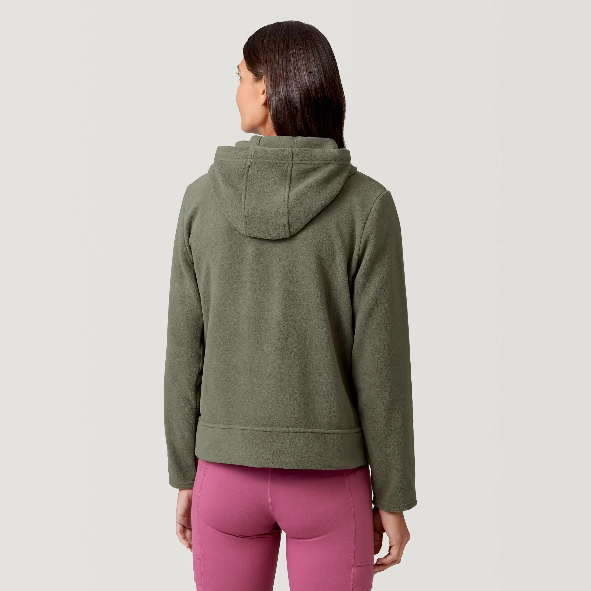 Women's Micro Fleece Zip Up Jacket