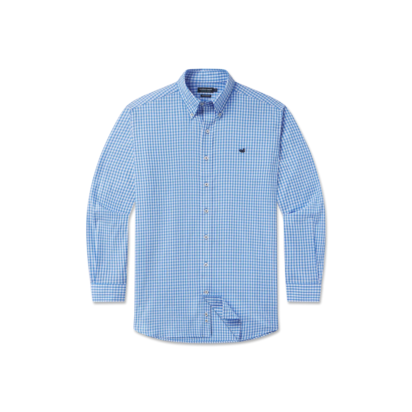 Youth Brentwood Gingham Performance Dress Shirt